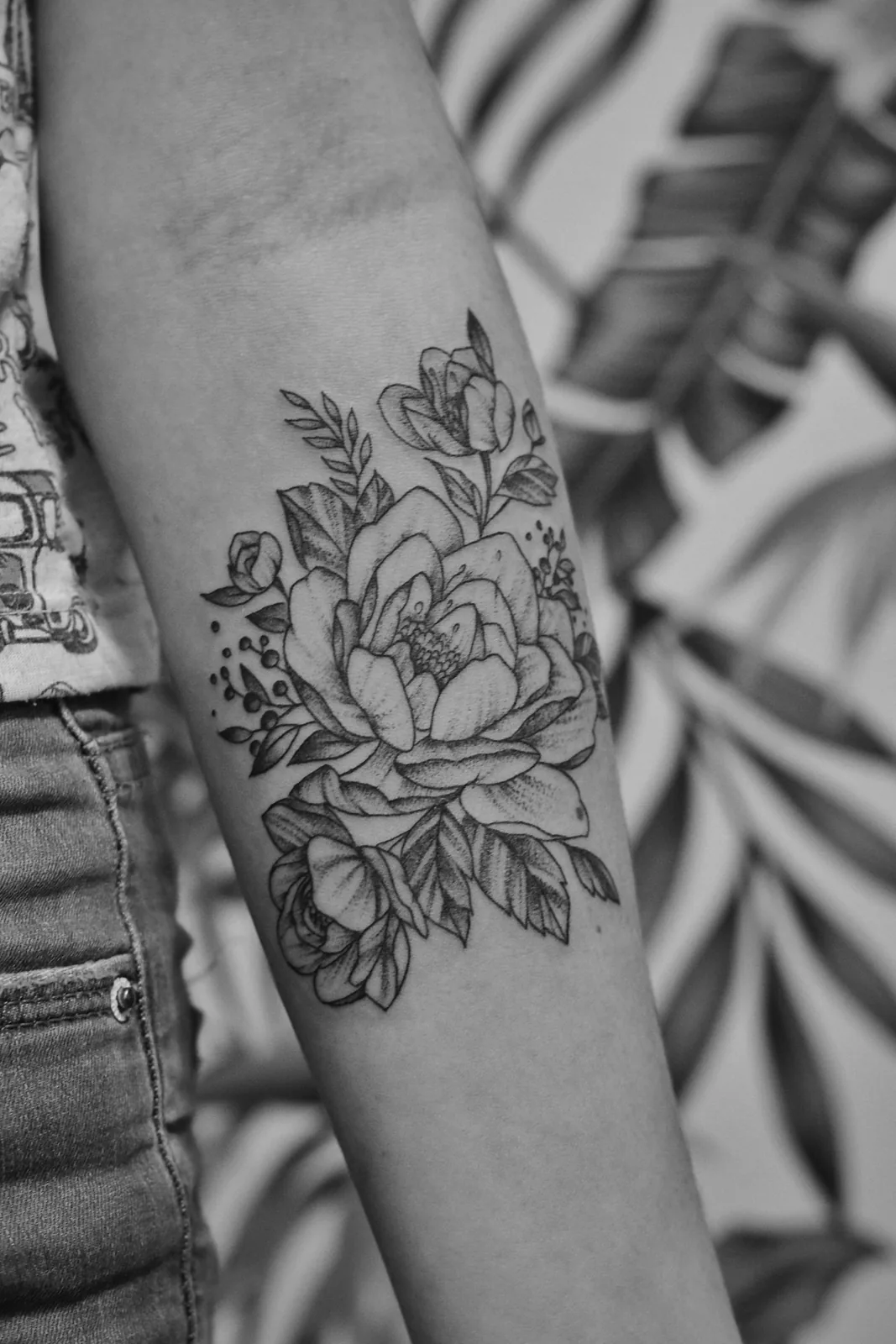 Bras floral